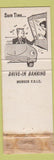 Matchbook Cover - Thomas County National Bank Colby KS WORN
