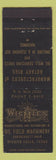 Matchbook Cover - Wichita Oil Field Machinery Wichita Falls TX