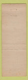 Matchbook Cover - Wichita Oil Field Machinery Wichita Falls TX