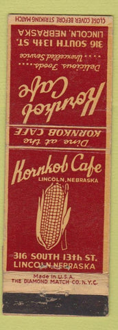 Matchbook Cover - Kornkob Cafe Lincoln NE