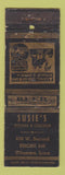 Matchbook Cover - Susie's Restuarant Ottumwa IA low phone POOR