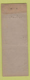 Matchbook Cover - RM Hedger Floor Coverings Wilmington DE