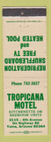Matchbook Cover - Tropicana Motel Yuma AZ