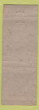 Matchbook Cover - Frank and Bob's Bar Lake Charles LA WEAR