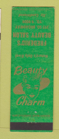 Matchbook Cover - Frederic's Beauty Salon girlie