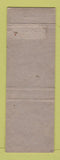 Matchbook Cover - New Central Hotel Olean NY