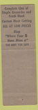 Matchbook Cover - Fossil Market Grocery Fossil OR