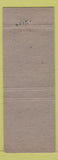 Matchbook Cover - Woodford House Jefferson NH