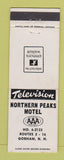 Matchbook Cover - Northern Peaks Motel Gorham NH