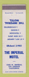 Matchbook Cover - Imperial Motel Los Angeles CA