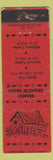Matchbook Cover - Shed Restaurant New York City Manhattan Match WEAR