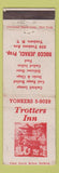 Matchbook Cover - Trotters Club Yonkers NY WEAR