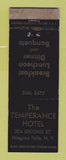 Matchbook Cover - Temperance Hotel Niagara Falls NY