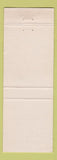Matchbook Cover - Royal Dutch Motel Madras OR orange