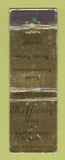 Matchbook Cover - Nutmeg Inn Brookfield Center CT WEAR
