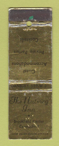 Matchbook Cover - Nutmeg Inn Brookfield Center CT WEAR