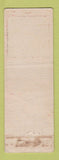 Matchbook Cover - Oil Gas Stock Graphics BLANK FEDERAL LONG WORN