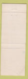 Matchbook Cover - Flat Iron Hotel Sayre PA