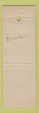 Matchbook Cover - Florsheim Shoes Watzman's Wellsburg WV WEAR