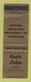 Matchbook Cover - Aneth Lodge Cortez Colorado