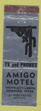 Matchbook Cover - Amigo Motel Edinburg TX