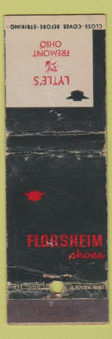Matchbook Cover - Florsheim Shoes Lytle's Fremont OH WORN