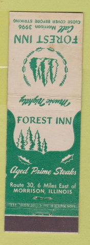 Matchbook Cover - Forest Inn Morrison IL