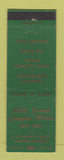 Matchbook Cover - Little Grand Canyon Motel Lumpkin GA
