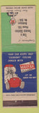 Matchbook Cover - Marfax Texco oil gas Dickinson ND low phone WORN