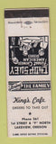 Matchbook Cover - King's Cafe Lakeview OR low phone # Chinese