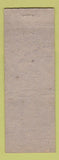 Matchbook Cover - Louie's Cab Rogers City MI low phone # STAINED