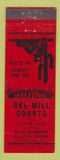 Matchbook Cover - Red Mill Courts El Paso TX