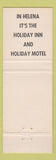 Matchbook Cover - Jorgenson's Holiday Inn Helena MT