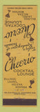 Matchbook Cover - Cheerio Billings Laurel Helena MT