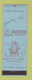 Matchbook Cover - Club Imperial Grangeville ID