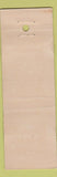 Matchbook Cover - Monaco Theatre Restaurant San Francisco CA