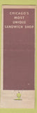 Matchbook Cover - Kuberd Chicago IL