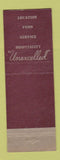 Matchbook Cover - 90's Tap LaSalle Hotel Chicago IL