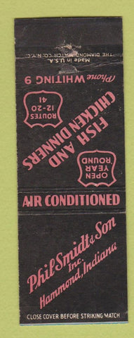 Matchbook Cover - Phil Smidt Son Hammond IN WEAR