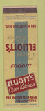 Matchbook Cover - Elliott's Kitchen Chicago IL feature