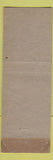 Matchbook Cover - Hotel Lennox St Louis MO WEAR