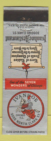 Matchbook Cover - Ivan Hoe Chicago IL