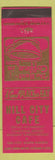 Matchbook Cover - Hill City Cafe Hill City SD