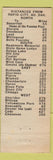 Matchbook Cover - Dakota Cafe Rapid City SD