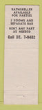 Matchbook Cover - East Inn Chicago IL WEAR