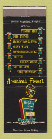 Matchbook Cover - Holiday Inn Clarksdale MS