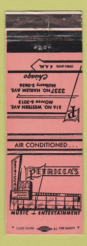 Matchbook Cover - Petricca's Restaurant Chicago IL