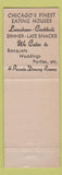 Matchbook Cover - Petricca's Restaurant Chicago IL