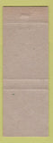 Matchbook Cover - Motel Tupelo Restaurant  orange Fried Chicken