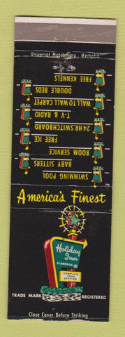 Matchbook Cover - Holiday Inn Meridian MS